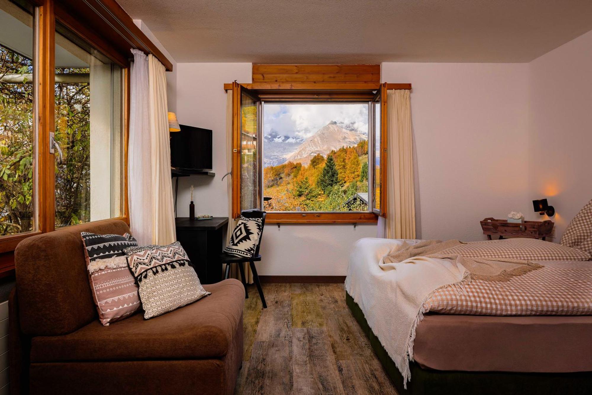 Hotel Restaurant Buerchnerhof Bürchen Zewnętrze zdjęcie